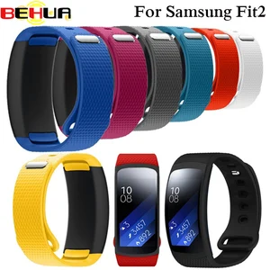 Сменный спортивный силиконовый ремешок для Samsung Gear Fit 2 Fit2 SM-R360