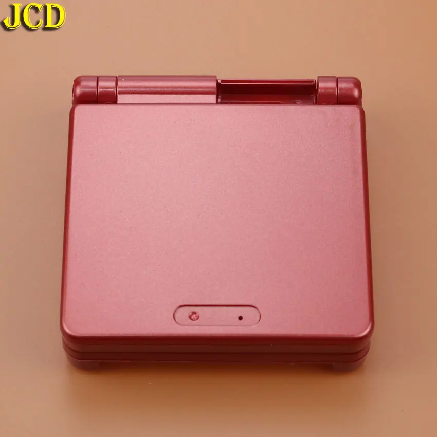 JCD Ограниченная серия, полный корпус, оболочка для kingd Gameboy Advance SP, чехол для игровой консоли, чехол для GBA SP - Цвет: Red