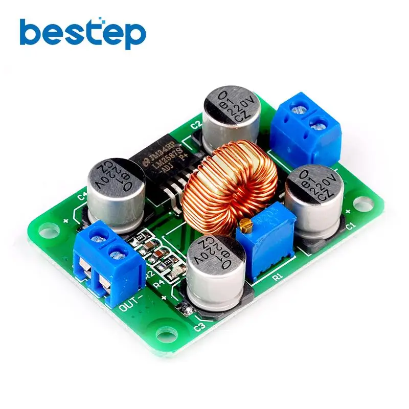 LM2587 DC 3 5 V 30 4 40 Step Up Питание Модуль Регулируемый 5A повышающий преобразователь