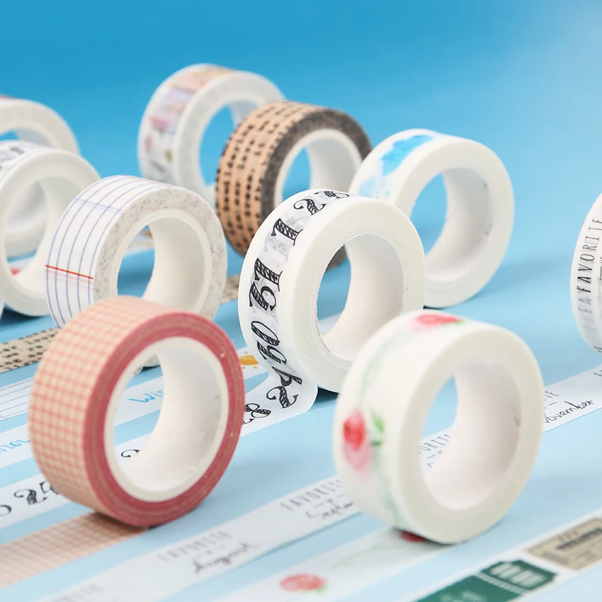 1 шт. декоративная лента для дневника 7 м|scrapbooking masking tape|washi tapedecorative tape |