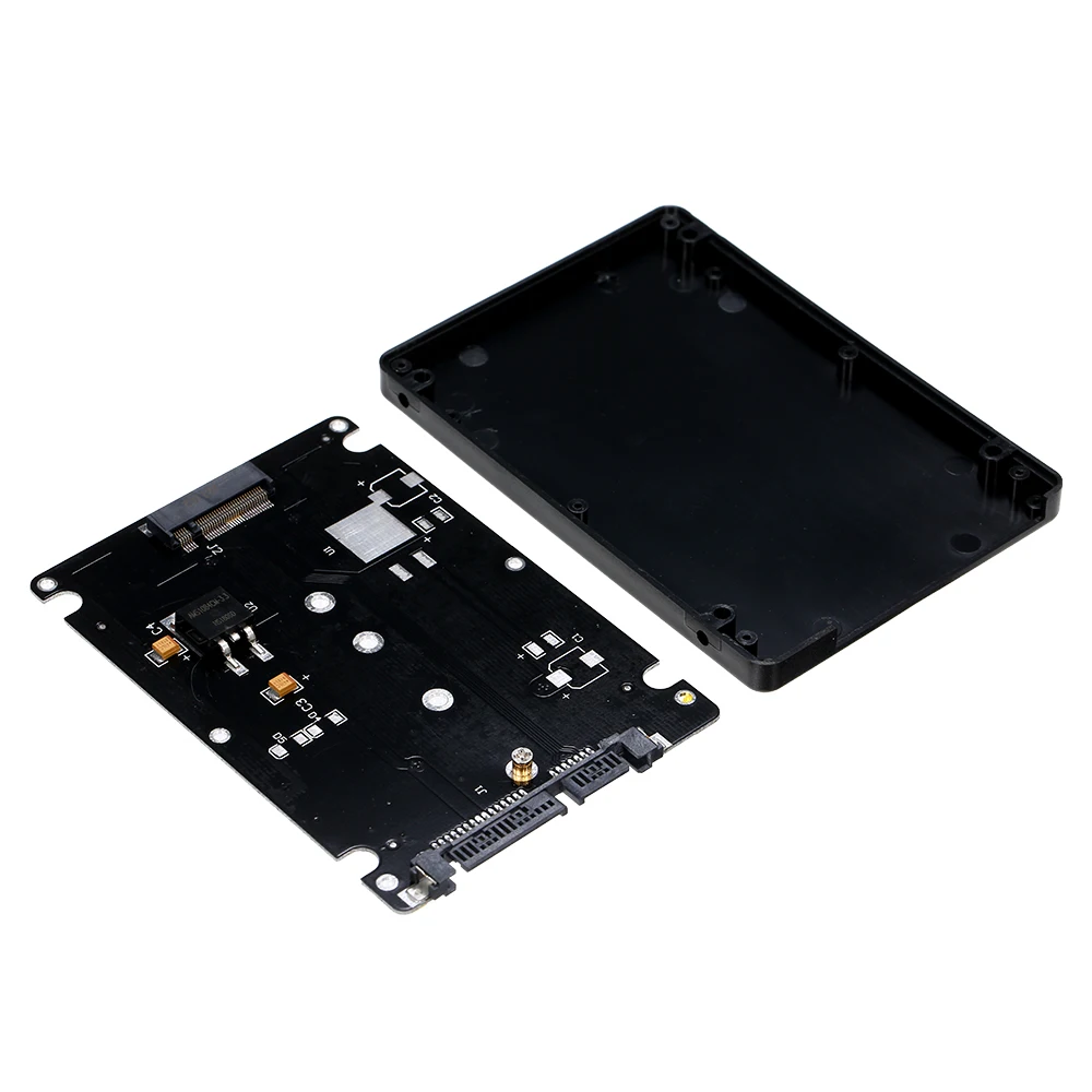 22Pin SATA III NGFF M.2 SSD 2 5 ''корпус адаптер конвертер с 2280 2260 2242 2230 SSD|Компьютерные