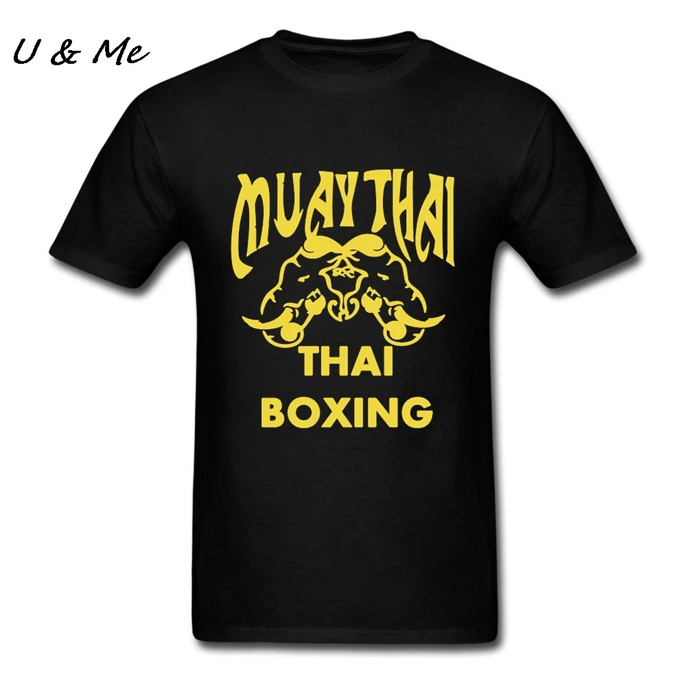 Оригинальная Мужская футболка Muay Thai черные рубашки в стиле панк дешевые футболки