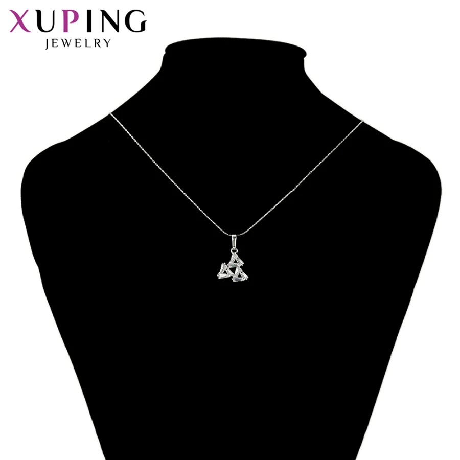 Xuping очаровательный дизайн новый красивый простой кулон для женщин три