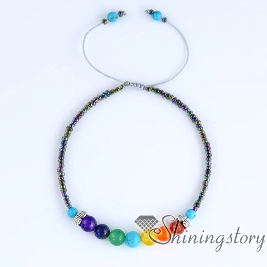 

chakra bracelet chakra beads yoga bracelets healing crystal jewelry spiritual bracelets