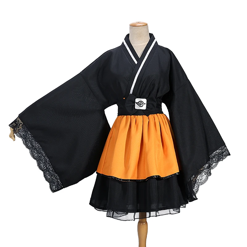 

CostumeBuy : Shippuden Costumes Akatsuki lolita Skirts Uzumaki Lolita Kimono Dress L920