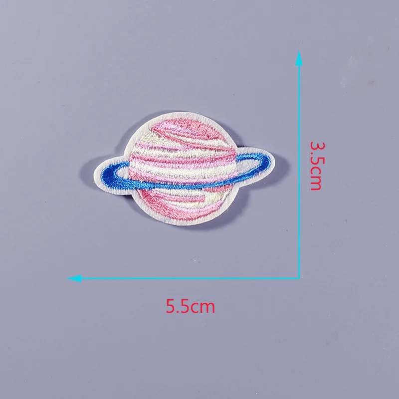 Fly Cow UFO star DIY железная нашивка для одежды вышивка аппликация Швейные