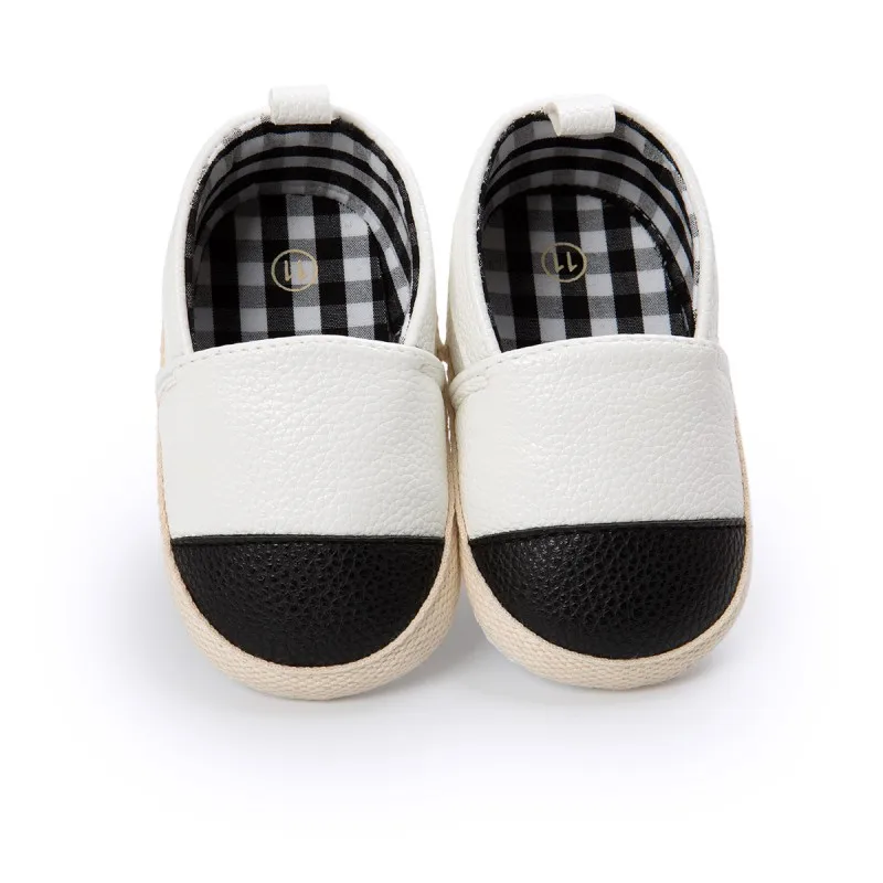

Newborn Baby Girls Boys Shoes PU Leather Mixed Colors Infant Toddler Kids First Walkers Non-slip Soft Soled Loafers