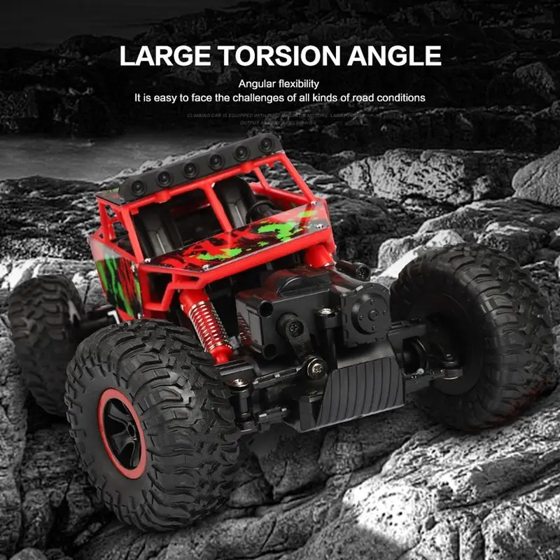 1:18 4WD руль большой RC автомобили 2,4G высокая скорость внедорожников альпинистский автомобиль зеленый