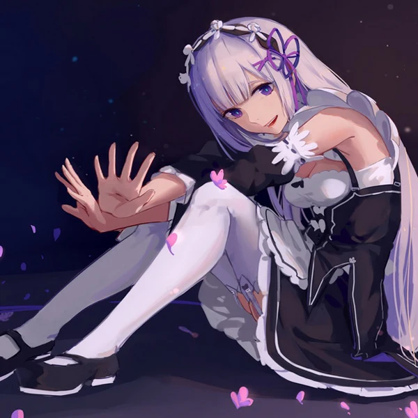 Окт. Подарок Новинка Стильный домашний текстиль аниме Re:ZERO Эмилия наряд