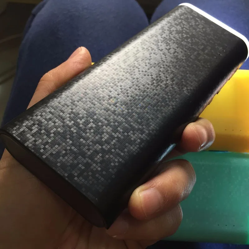 Без аккумулятора 18650 USB портативное зарядное устройство Внешний аккумулятор чехол Комплект внешней коробки DIY зарядное устройство коробка с двумя USB для iPhone android