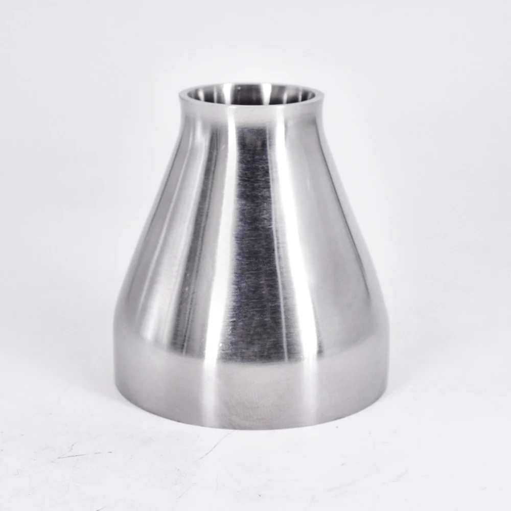 

76mm 3" To to 38mm 1.5" OD Butt Welding Reducer SUS 304 Stainless Steel Sanitary Pipe Fitting Homebrew Beer Exhaust