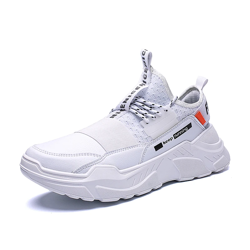 Men Shoes Sneakers High Quality Man Non Slip Comfortable Casual Mesh 2019 Male Lace-up Breathable Outdoor Walking | Обувь