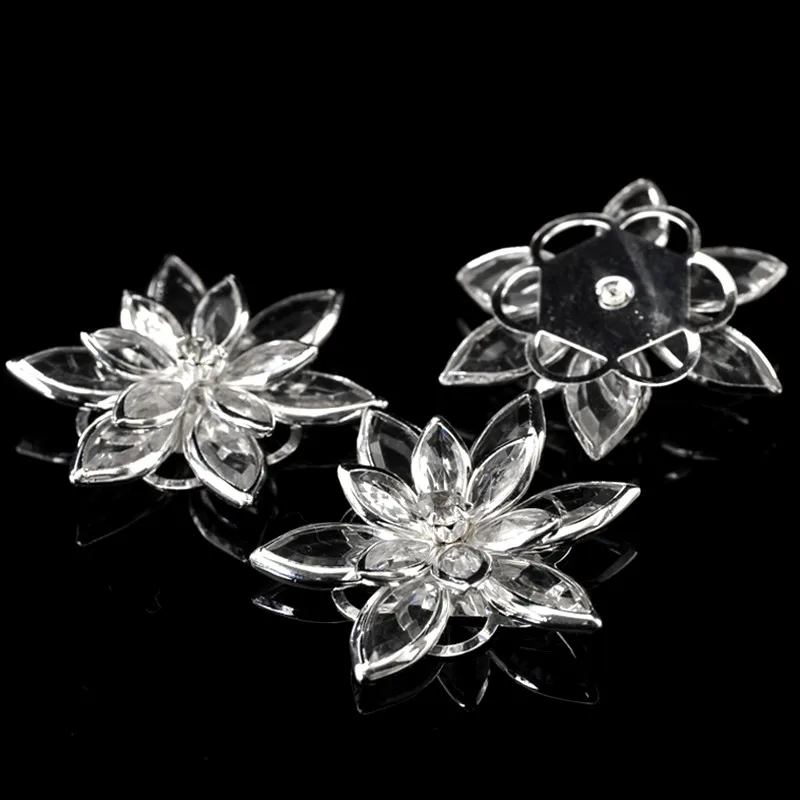 10 шт прозрачный горный хрусталь медный цветок камеи украшения ювелирные изделия