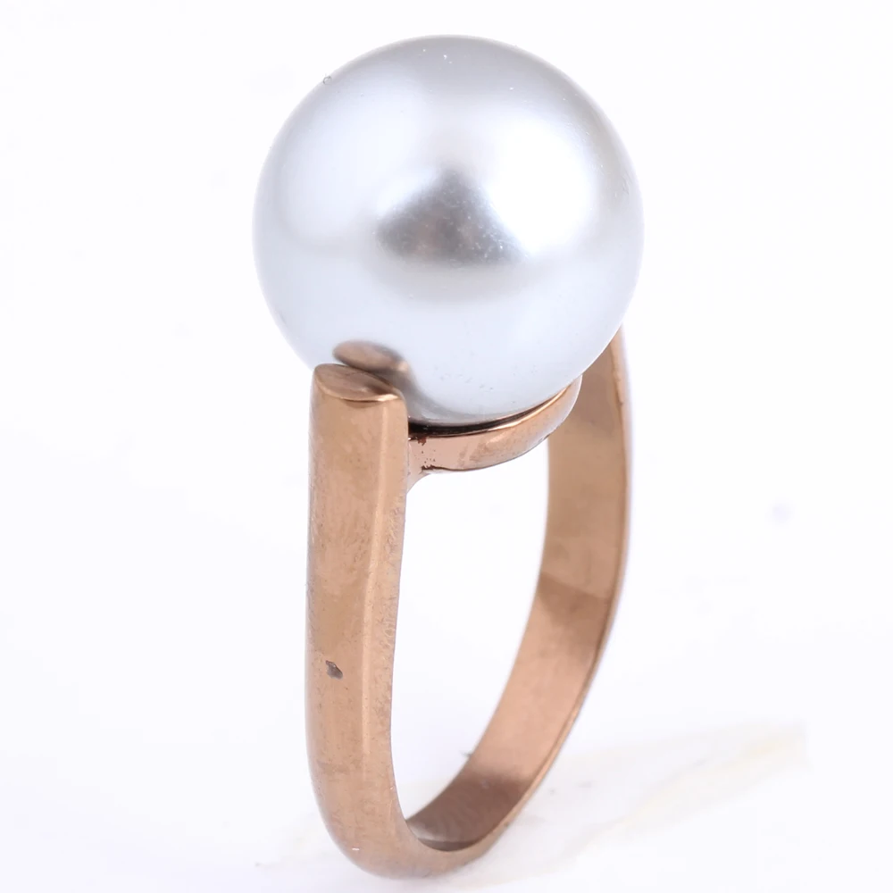 Женское кольцо из нержавеющей стали розовое золото|engagement rings for women|engagement ringrings women