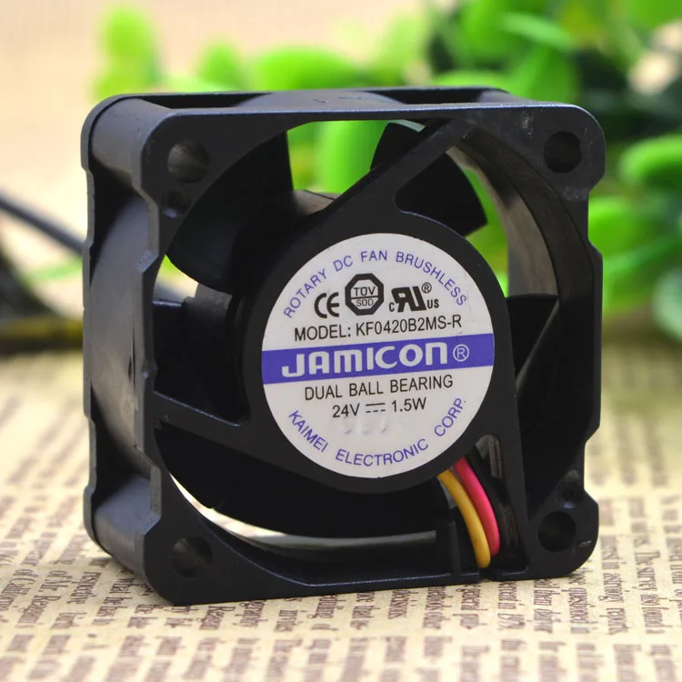 Бесплатная доставка. 4020 4 см KF0420B2MS r 24 v 1 5 W вентилятор охлаждения 40*40*20 мм|fan 40|cooling