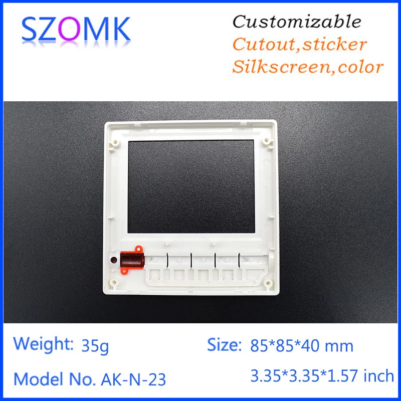 1 шт. 85x85x40 мм пластиковые панели управления датчиком корпус ЖК-экрана