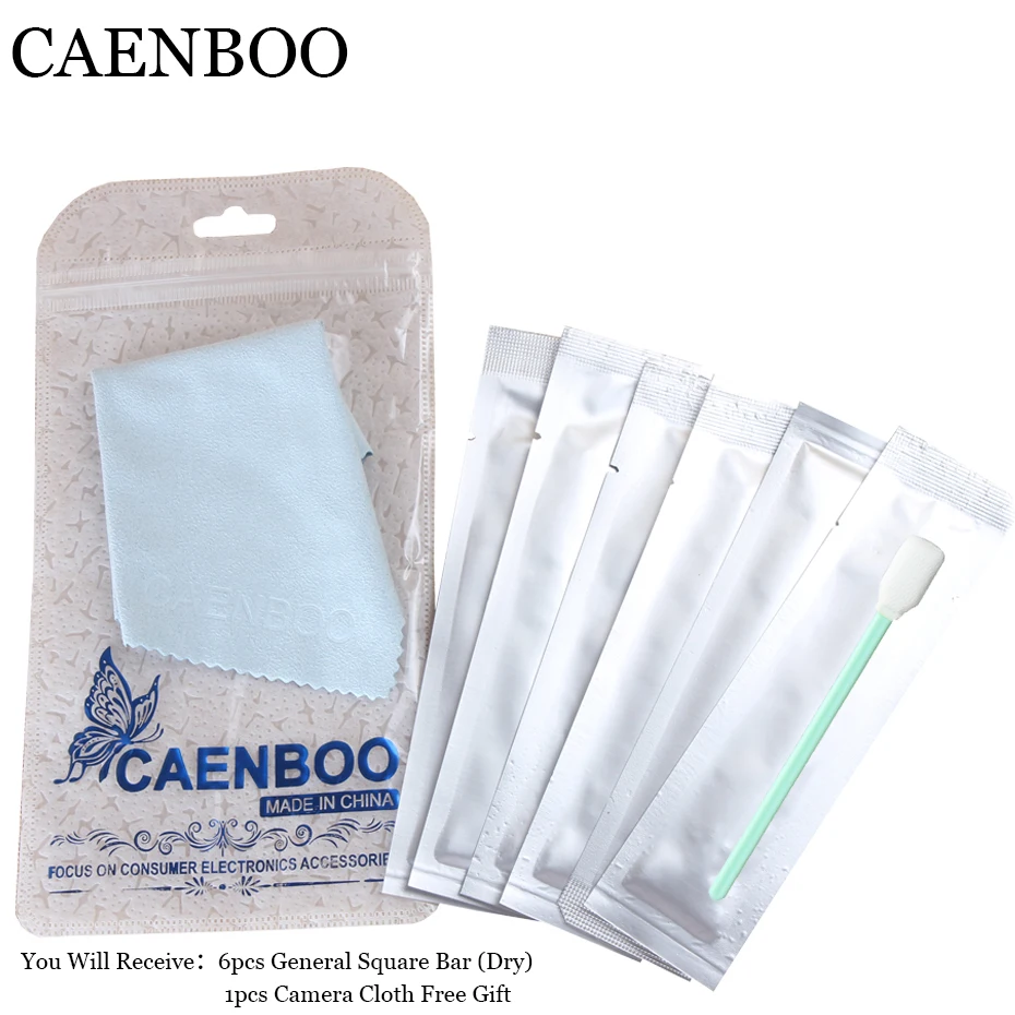 CAENBOO 17 мм 6 шт. Набор для очистки сухой камеры общий квадратный стержень КМОП CCD