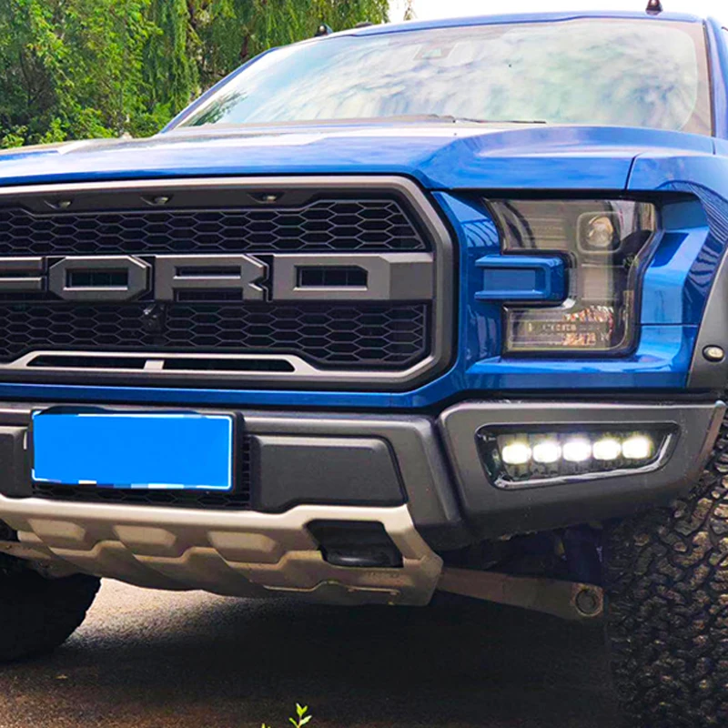 DRL For Ford F150 Raptor 2016-2018 Fog Lamp White Daytime Running Light Yellow TURN SIGNAL | Автомобили и мотоциклы