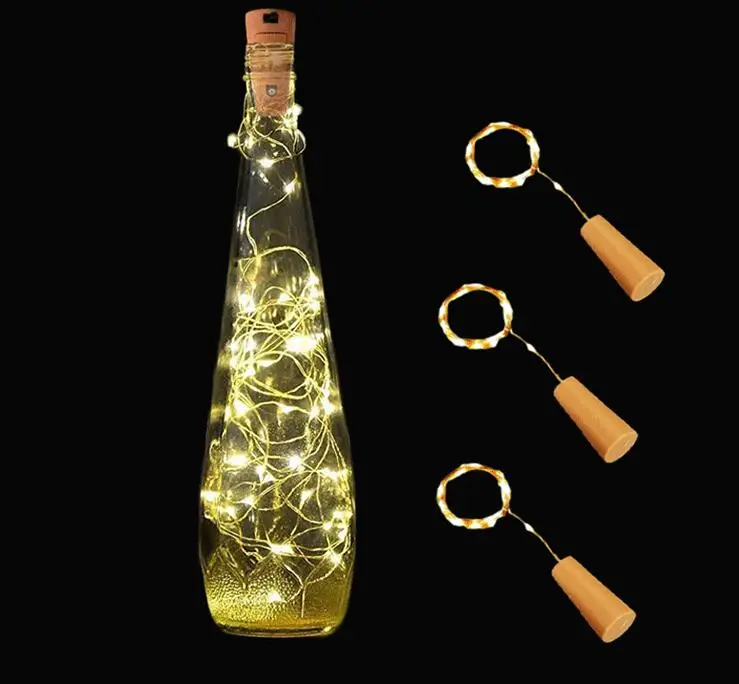 Пробка для бутылки в форме пробки 2 м|Осветительные гирлянды| |