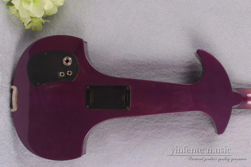 Пятиструнная электрическая скрипка 4/4 фиолетового цвета | Спорт и развлечения