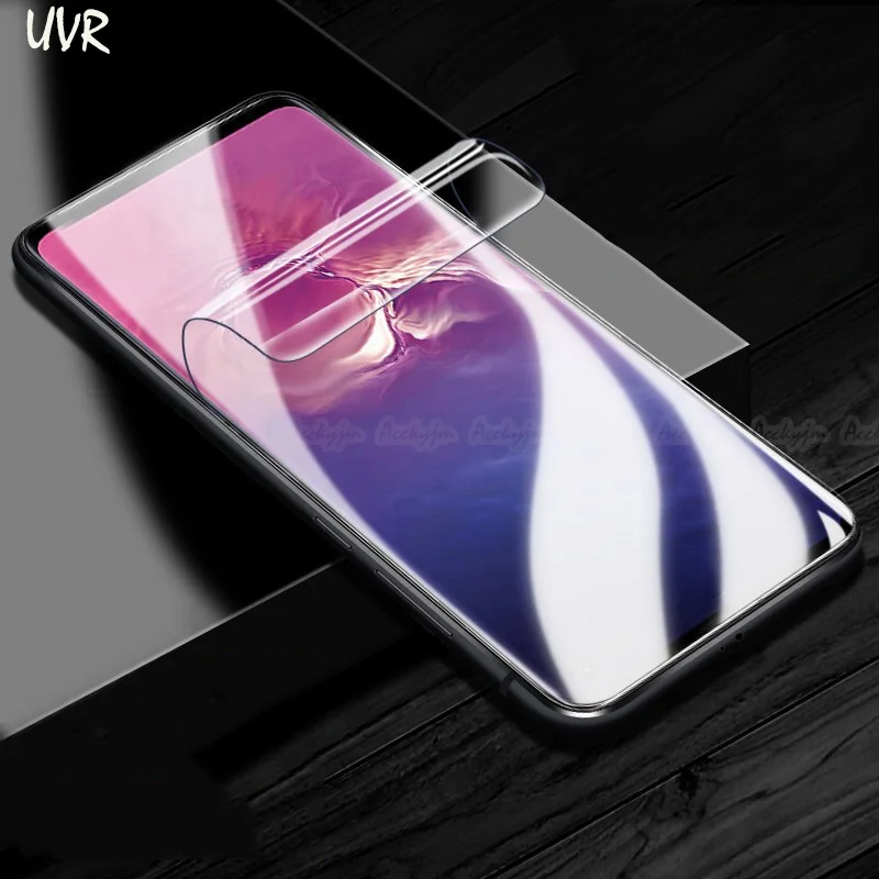 100 шт. Гидрогелевая пленка для Samsung Galaxy S10e S10 S9 S8 Plus Note 9 8 3D мягкая защитная экрана A7