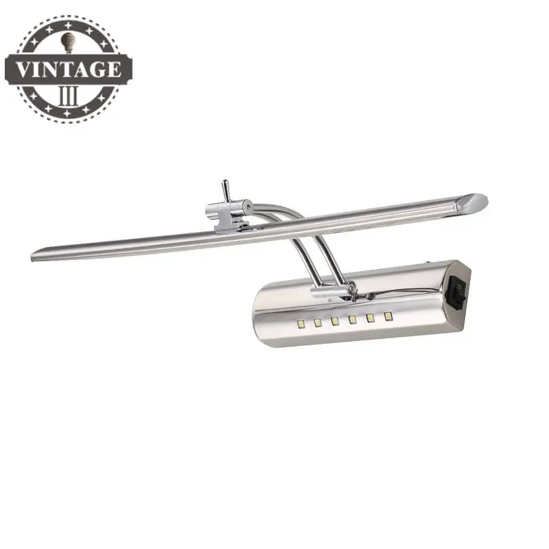 VintageIII 7 Вт 40 см 9 55 AC85-265V настенные бра из нержавеющей стали освещение с