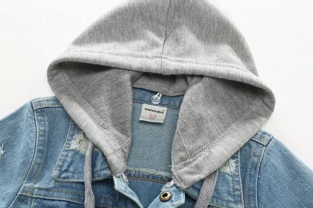 Детская джинсовая куртка для мальчиков модная повседневная одежда кардиган