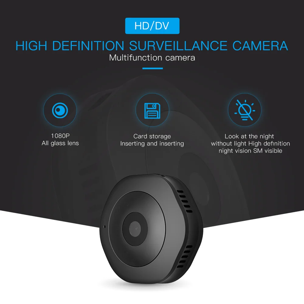 Andoer ношение Cam H6 Спорт на открытом воздухе DV/wifi мини камера wifi/DV 1080 P микро портативная Магнитная портативная камера