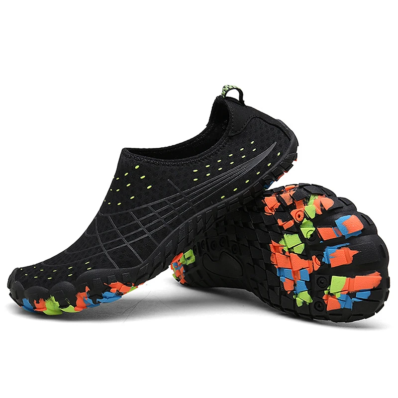 Летняя Водная обувь унисекс Мужские дышащие акватуфли пляжные сандалии