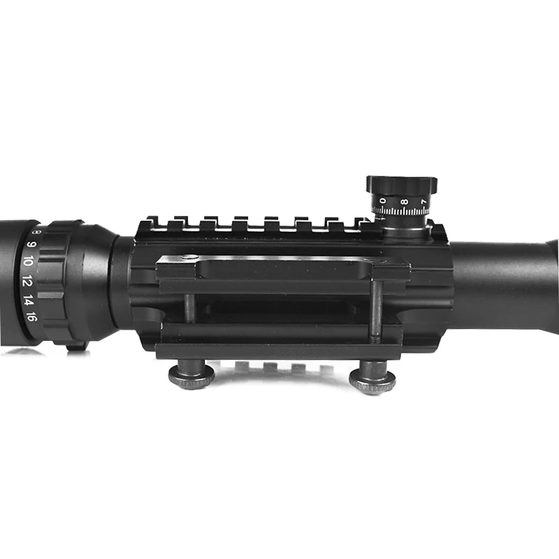 LUGER Tactical 4 16X50 EG Профессиональный красный зеленый прицел оптический с рельсовым