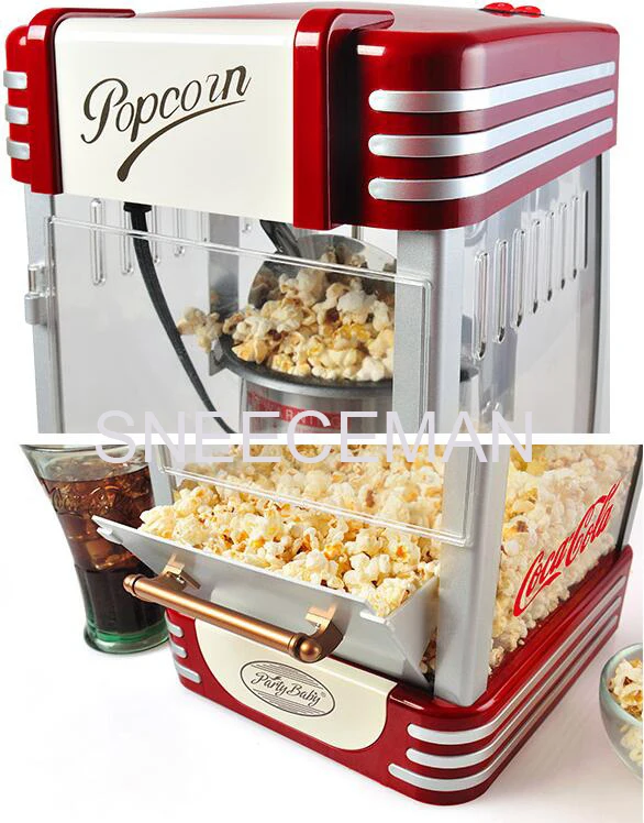 Автоматическая электрическая машина для приготовления попкорна 3 мин бытовая