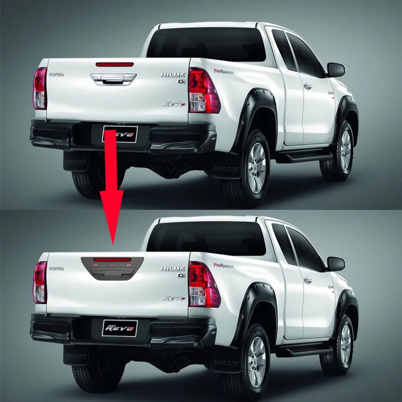 Аксессуары для Toyota Hilux украшение задней двери задняя дверная ручка крышка REVO