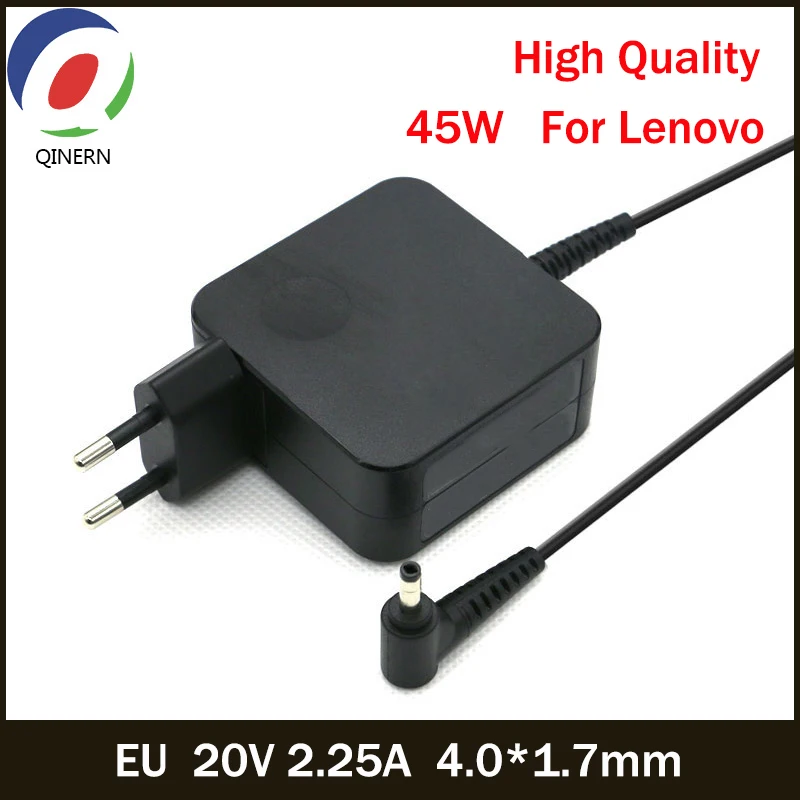 

EU 20V 2.25A 45W 4.0*1.7MM AC Adapter Charger For Lenovo YOGA 310 510 520 710 MIIX5 7000 Air 12 13 ideapad 320 100 110 N22 N42