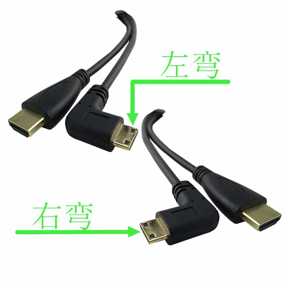0 5 метров локоть mini HDMI совместимый к видео линии кабель|mini hdmi|mini hdmi to hdmimini |