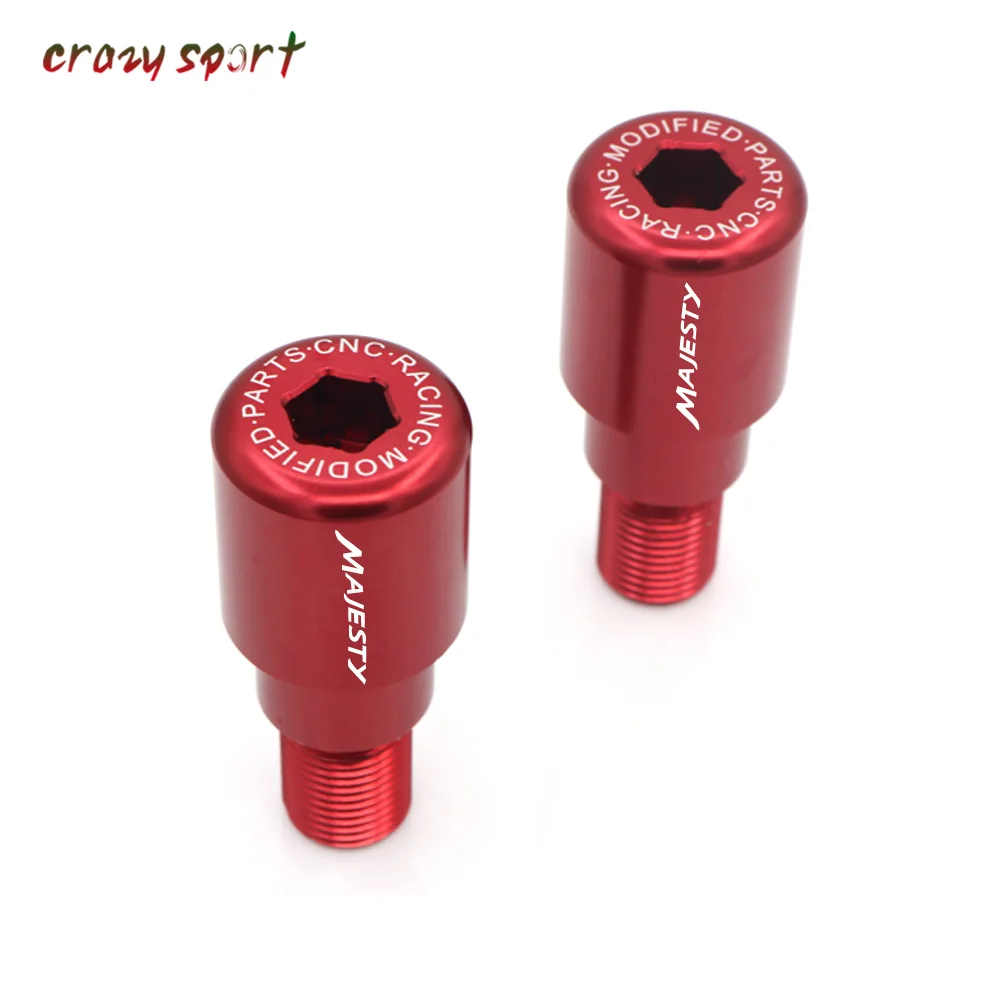 Handlebar Grip Bar Ends Slider For YAMAHA YP 400 YP400 MAJESTY 2005-2014 2013 Motorcycle Accessories CNC With Logo | Автомобили и