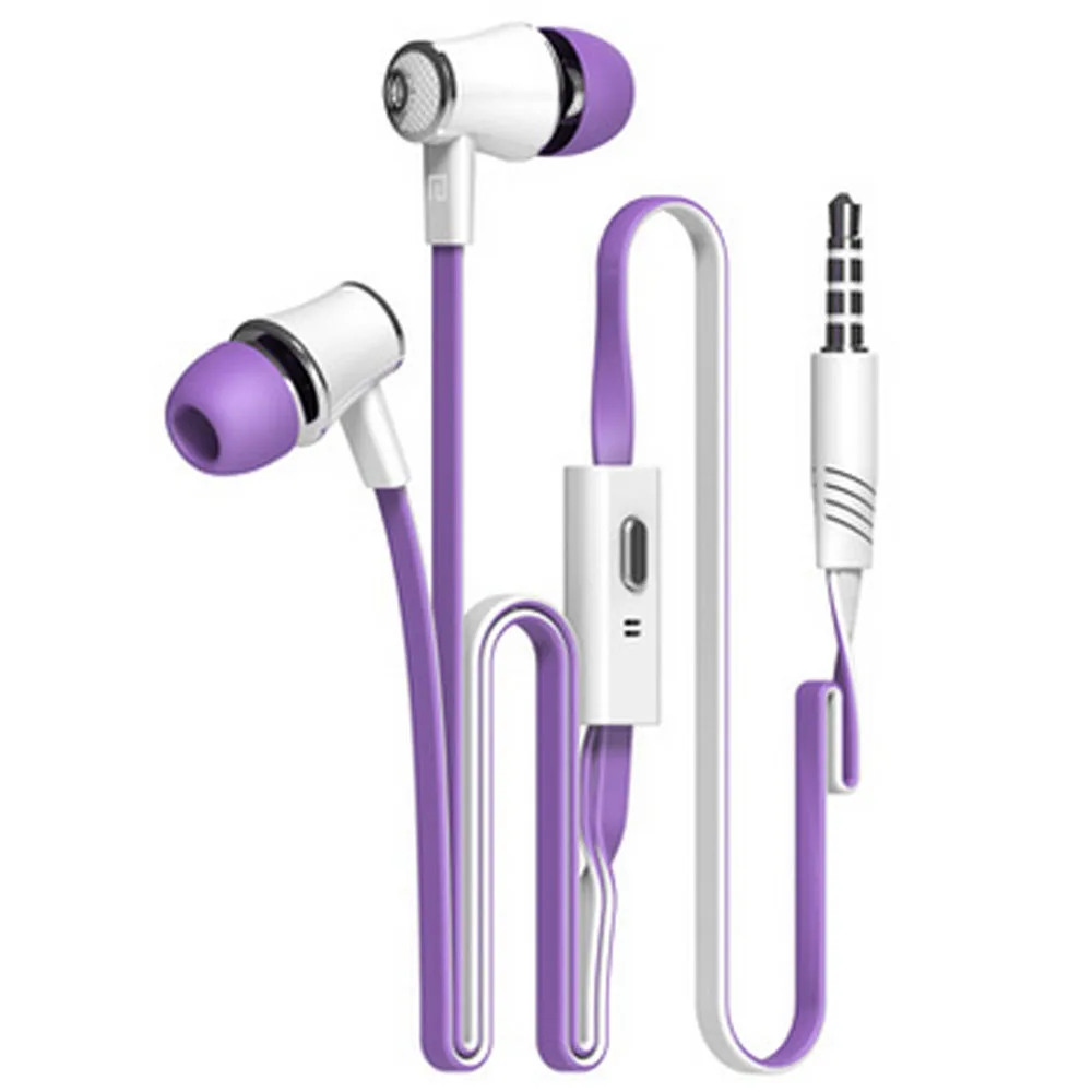 10 цветов Наушники 3.5 мм стерео бас наушники с микрофоном для вашего мобильного