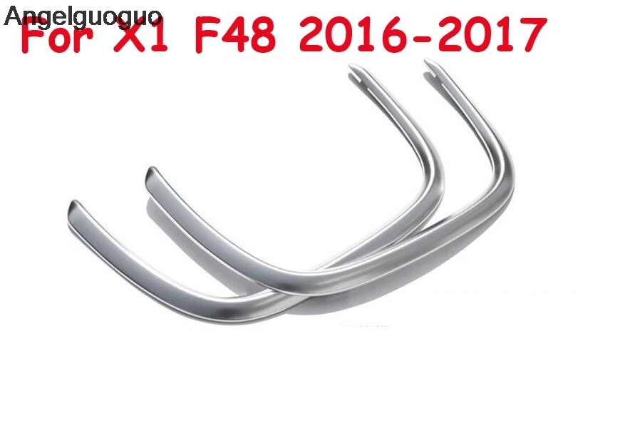 Angelguoguo ABS для BMW X1 F48 2016 2017 / 2 серии 218i F45 F46 2015 задняя сетчатая рамка накладка