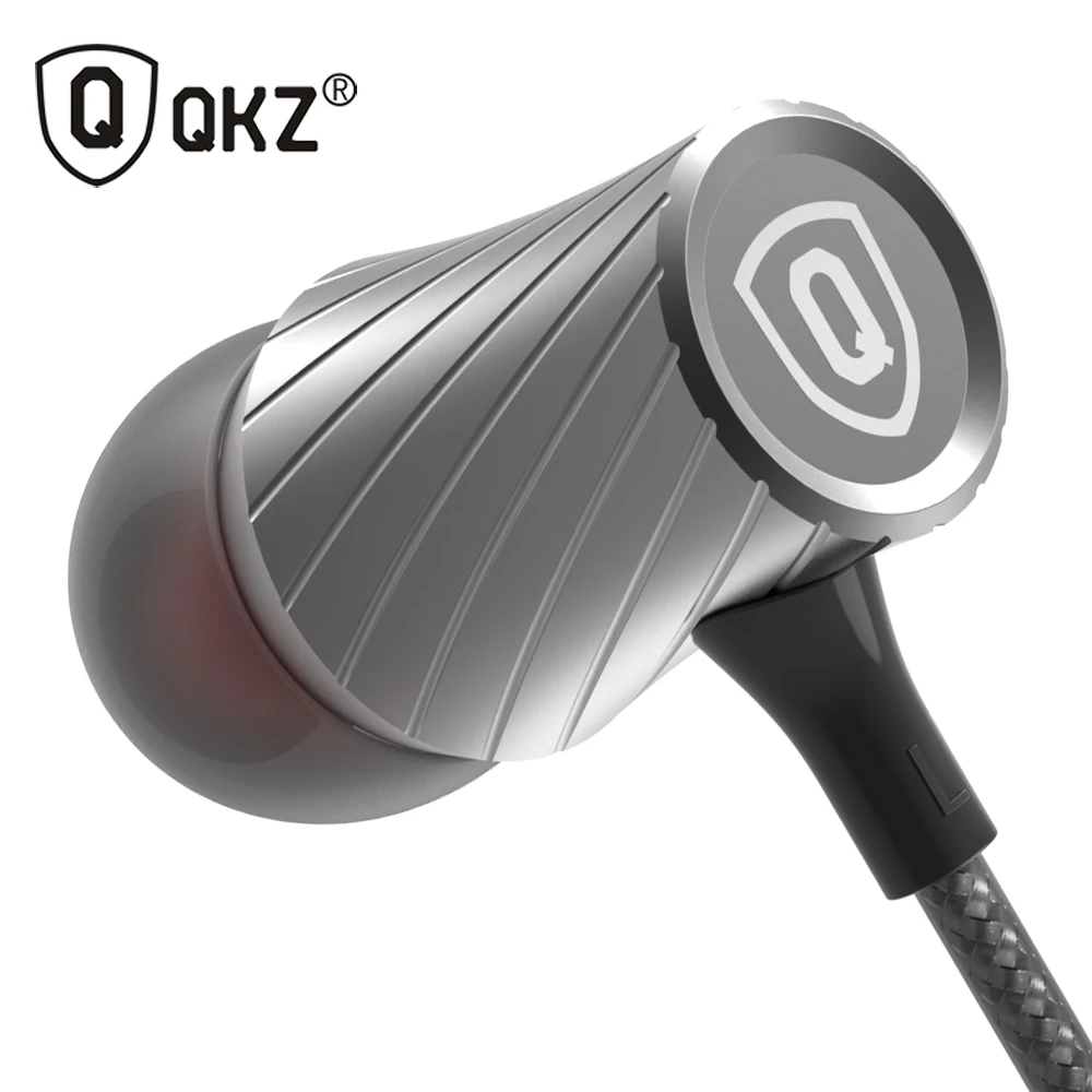 Оригинальные наушники-вкладыши QKZ X9 стереогарнитура с отличными басами для XiaoMI