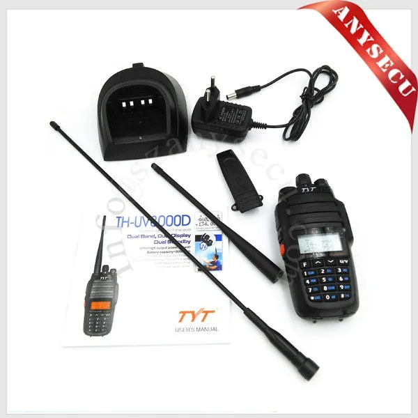 Двухсторонняя рация 10 Вт TYT TH UV8000D 136 174/400 520 МГц двухдиапазонный ручной fm