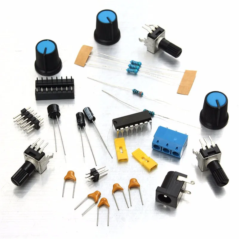DIY Kit XR2206 Функция генератор сигналов синусоидальной Треугольники квадратный