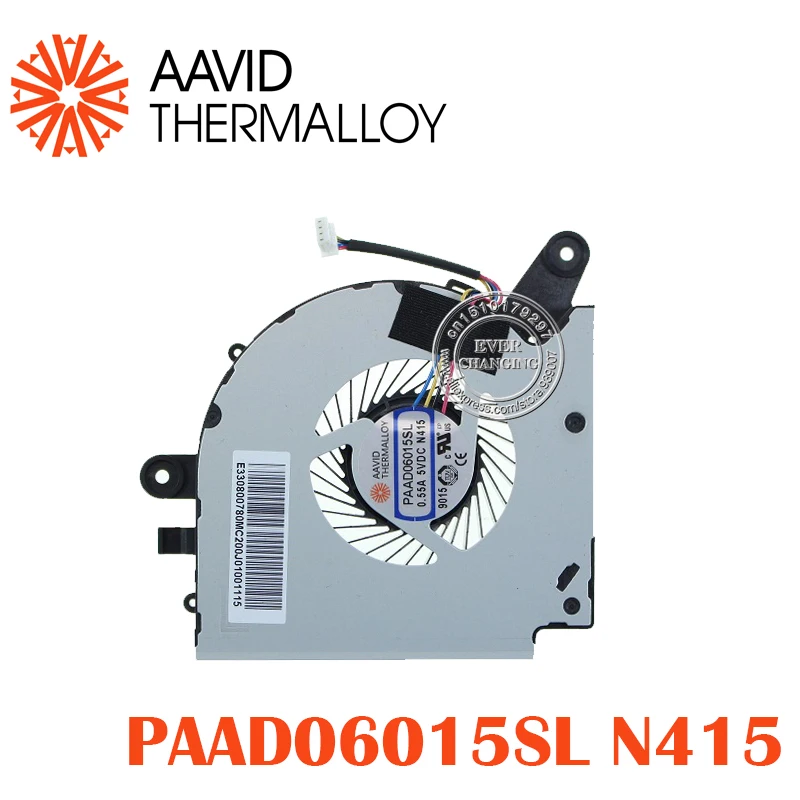 Вентилятор охлаждения PAAD06015SL 0.55A 5VDC N415 4PIN E330800780MC200J01001115