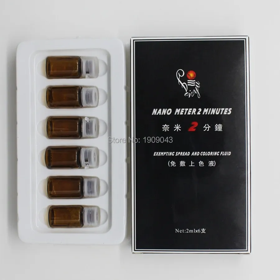 2 корт/лот эффективная татуаж бровей губ фиксированный цвет жидкость для