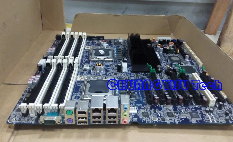 CHUANGYISU для оригинальной Z800 рабочей станции материнская плата LGA 1366 576202-001 460838-002, поставка 5500 процессоров Xeon