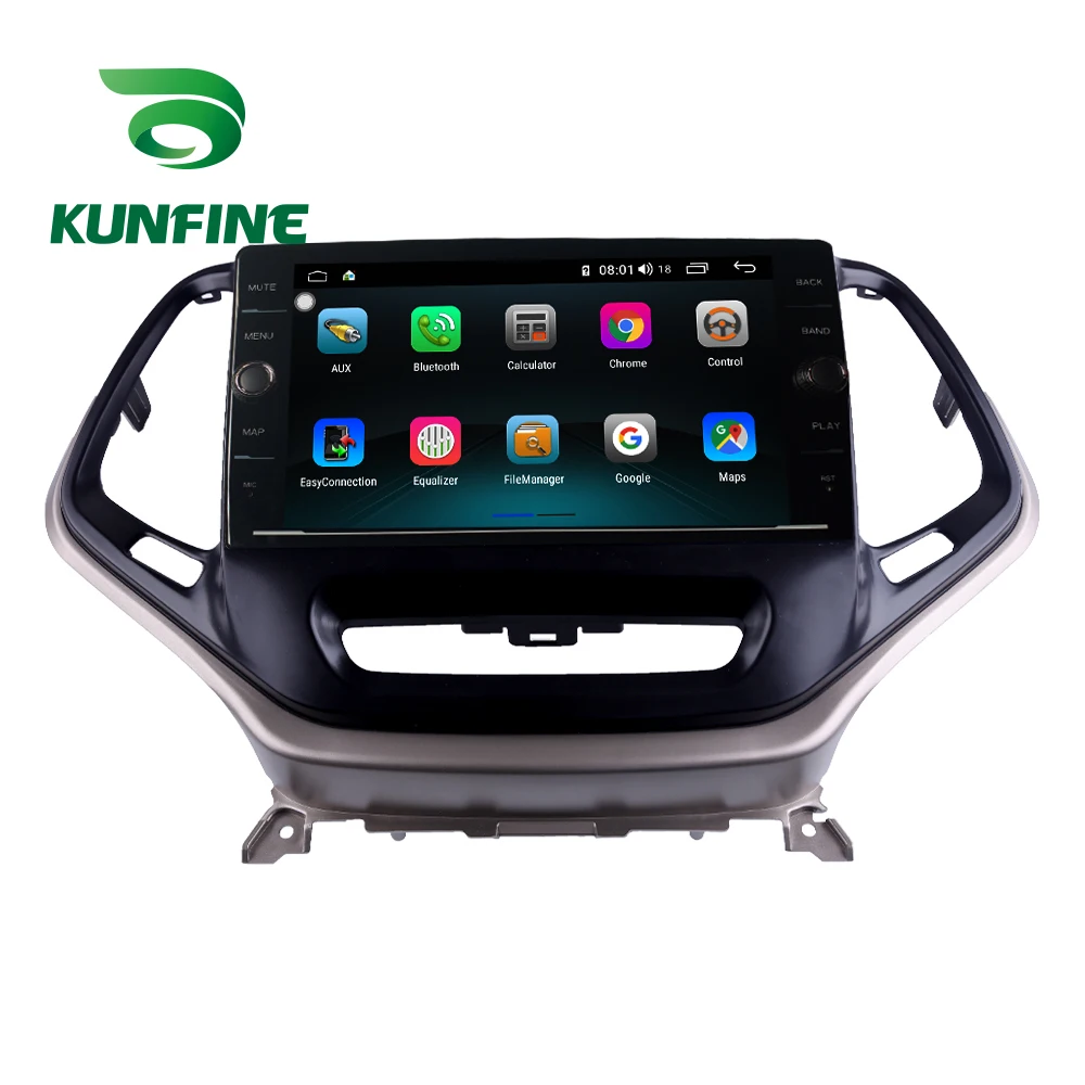 Восьмиядерный ОЗУ 4 ГБ Android 8 1 автомобильный DVD GPS навигационный плеер Deckless стерео