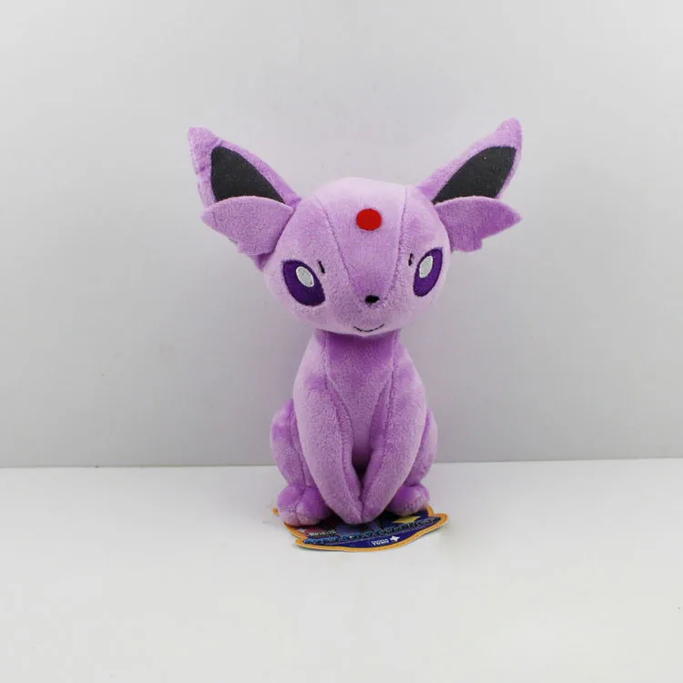 20 см 9 шт./лот Eevee плюшевые игрушки мягкие Sylveon Eevee Espeon Jolteon Vaporeon flarion Glaceon куклы
