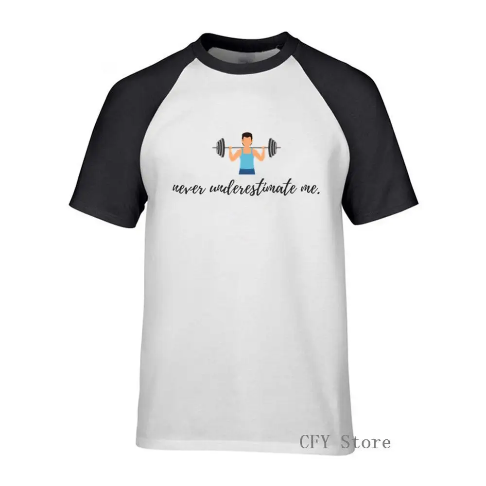 Новинка забавная семейная футболка с надписью Never Underestimate Me футболки короткими