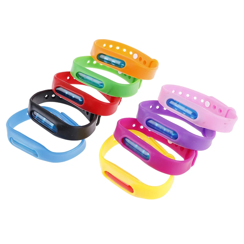 Для детей партия из 5 пар для убивания насекомых комаров убийца Wristband Силикона
