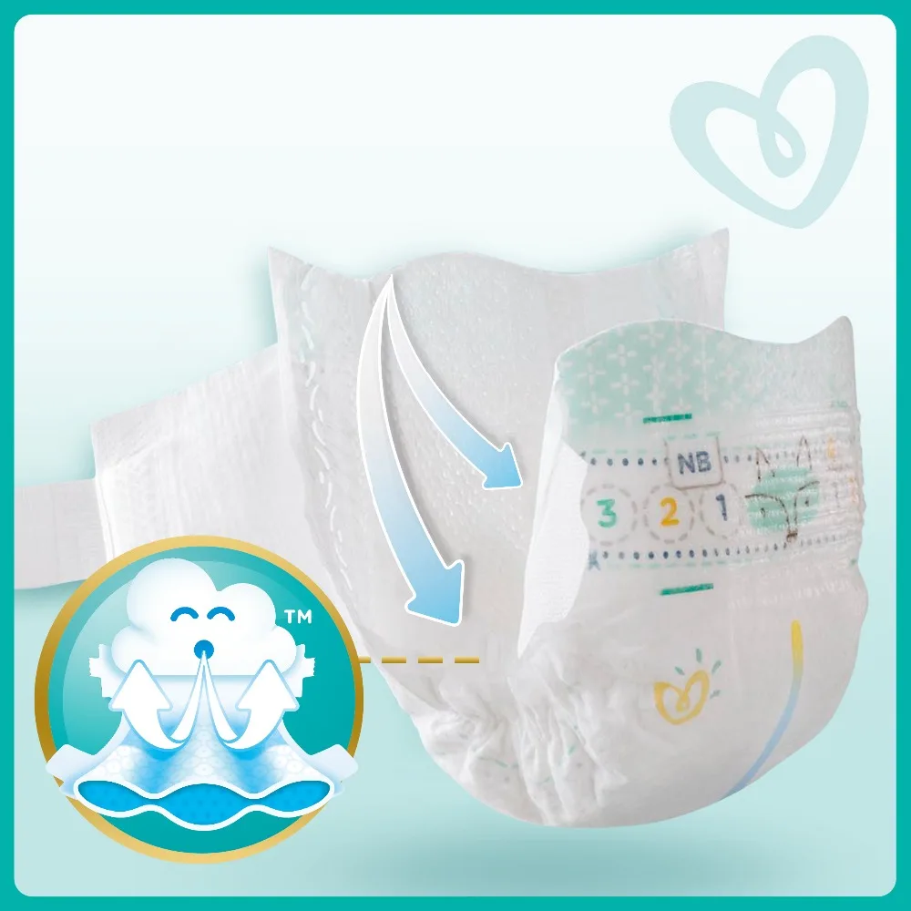 Подгузники Pampers Premium Care 6-10 кг Размер 3 74 шт.. | Мать и ребенок