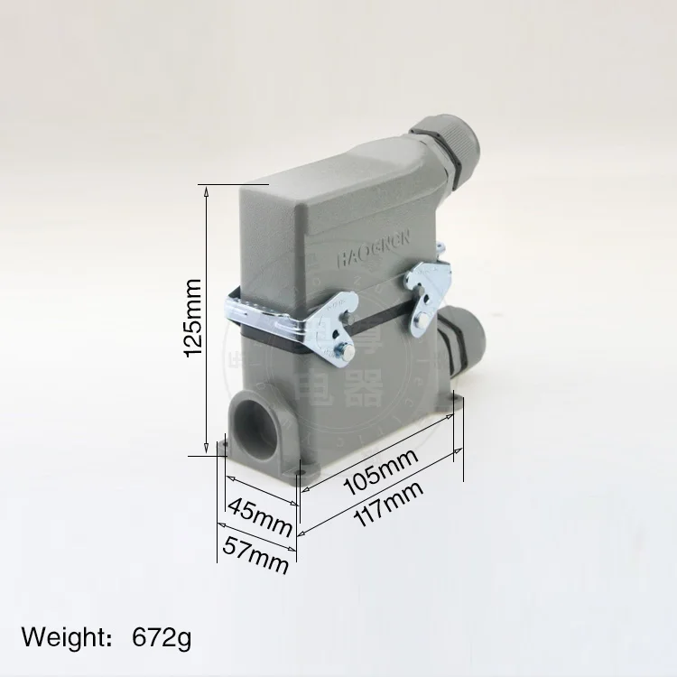H16B - HE 016-3 16 core heavy connectors high double measure two buckle a500v screw connection | Обустройство дома