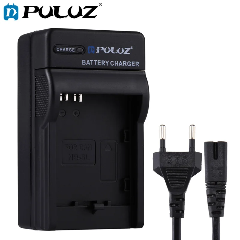 PULUZ зарядное устройство + кабель для Canon NB-5L SX220 EU Plug | Электроника